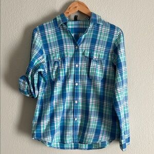 Lauren Ralph Lauren Plaid Button Down